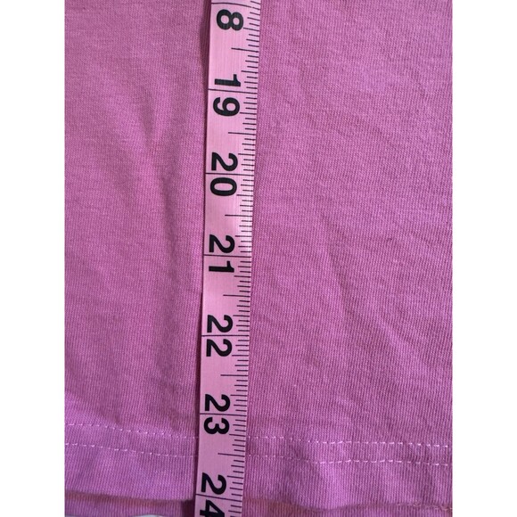 Adidas Women's Short Sleeve Pink Pullover T-Shirt  EUC Size L Top Sport - Picture 5 of 6
